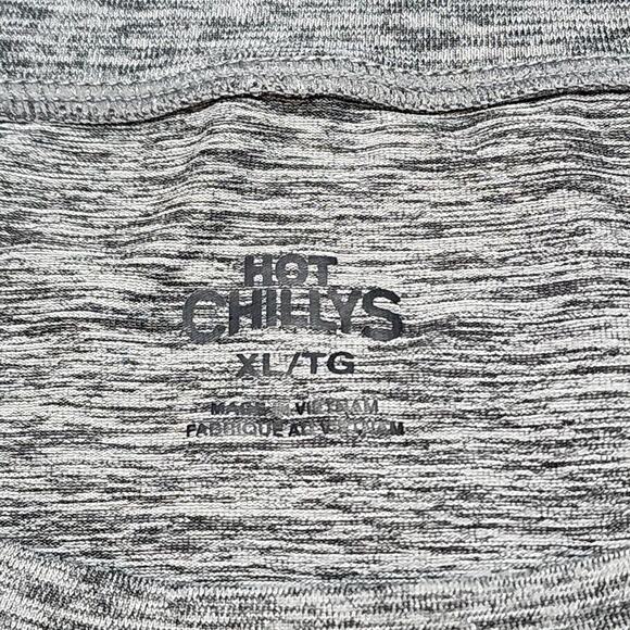 Hot‎ Chillys Clima-Tek Crew Baselayer Shirt Grey Heather Women's XL NWT - Picture 5 of 7